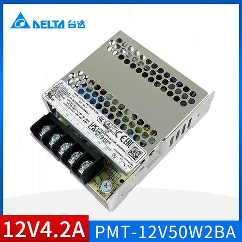 PMT-12V50W2BA台达开关电源12V4.2A原装正品50.4W工业平板电询价