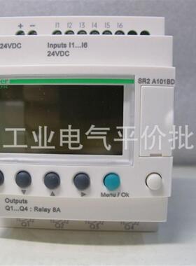 正品   现货  SR2A101BD  施耐德逻辑控制器DC24V带显示面板询价