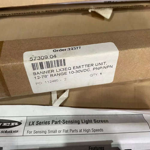 全新原装美国邦纳BANNER小部件测量光幕LX3EQ LX3RQ 57309.04议价