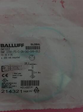巴鲁夫BALLUFF正品 BMF00CF BMF 235K-PS-C-2A-SA2-S49-00,5 询价