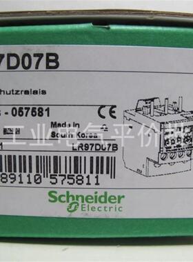 正品现货LR97D07B/LR97D07E/LR97D07F7/07M7施耐德电子过流继询价