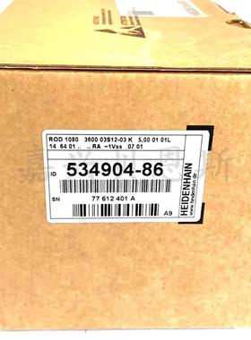 ROD1080 3600 ID534904-86海德汉原装1Vss增量式旋转编码器现询价