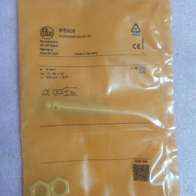 全新原装IFM易福门  IF5906 IFK3004BBPKG/M/US-104-DPS  现询价