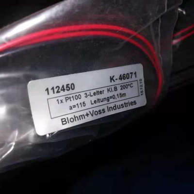 Blohm+Voss 1xpt100 3-leiter kI.B 200 a=115 leitung=0.15m议价