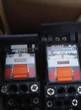 原装正品魏德米勒继电器8689820000 RCM270730 AC230V 配底座询价
