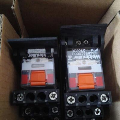 原装正品魏德米勒继电器8689820000 RCM270730 AC230V 配底座询价