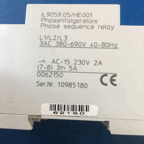 Hermetic ROMe  IL9059.05/HE001 Phose sequence relay Hermetic
