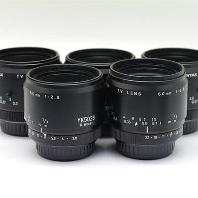 COSMICAR/PENTAX 50mm F:2.8 YK5028 K-MOUNT 工业微距镜头宾询价