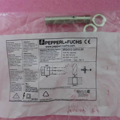 全新原装正品倍加福 3RG4312-3AF01-PF 553752 现货询价