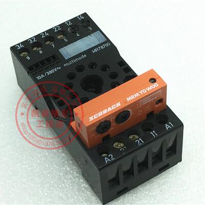原装泰科SCHRACK继电器底座 MRM YO WOO  MR78700 现货正品询价