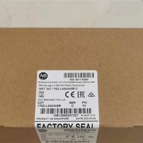 1762-L40AWAR原装美国AB罗克韦尔PLC模块质保一年MIcroLogix1询价