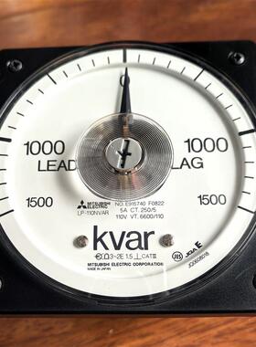 日本三菱指示电气计器角度计器 LP-110NVAR 110V 5A 6600/110询价