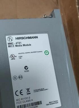 全新HIRSCHMANN 赫斯曼交换机 MM2-2FXM2 赫斯曼MM2-4TX1询价