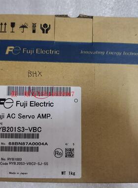 FUJI富士伺服放大器RYB201S3-VBC RYB101S3-VBC RYB500S3-VBC询价