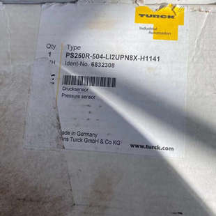 H1141 LI2UPN8X 图尔克TURCK压力传感器常备议价 504 PS250R