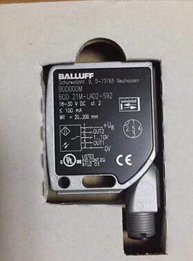 原装BALLUFF现货巴鲁夫BOD000M光电距离传感器BOD 21M-LA02-S询价