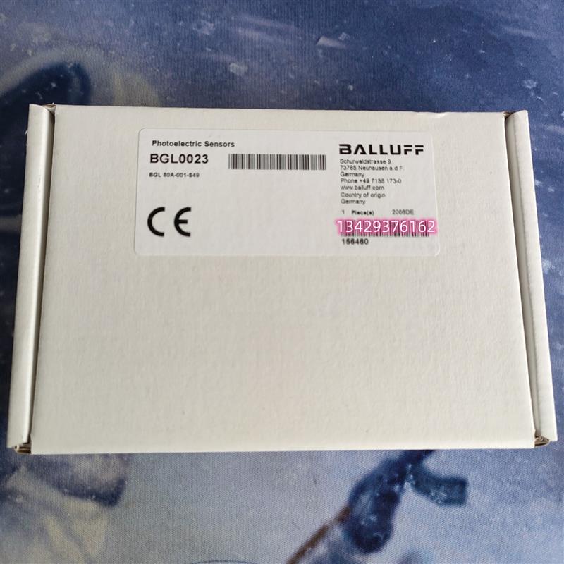 德国BALLUFF巴鲁夫BGL0023 BGL 80A-001-S49现货槽形光电传感询价