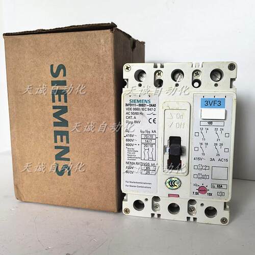 原装正品西门子/SIEMENS断路器 3VF3111-6BS21-0AA0 63A80A10询价