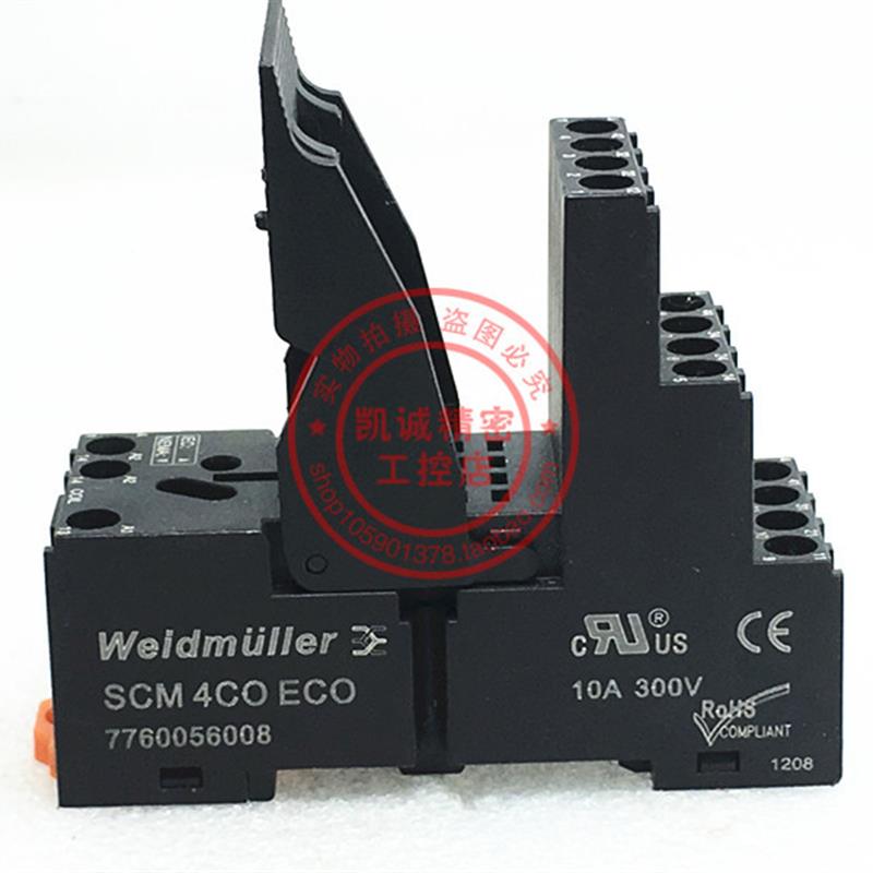 SCM 4CO ECO 7760056008 原装weidmuller魏德米勒继电器底座 询价
