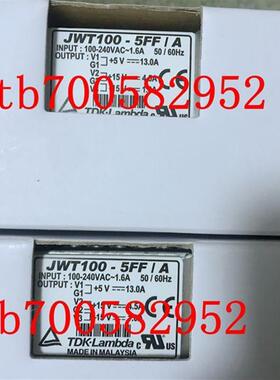 JWT100-5FF/A/B 5V/15V/-15V 100W 电源 TDK-Lambda全新原装 询价