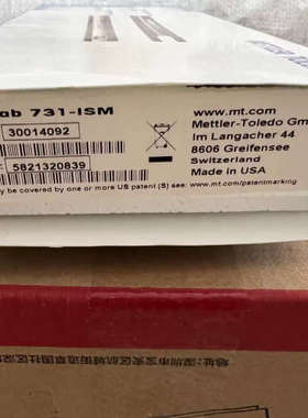 梅特勒托利多InLab731/InLab 731-ISM 51344020 30014092 nLab737
