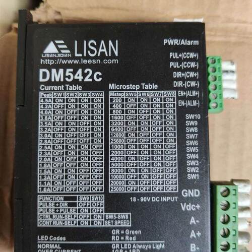拆机DM542C  LISAN  两相步进电机驱动器 功能正常询价
