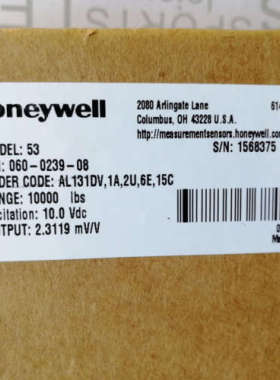 霍尼韦尔Model 53 060-0239-08量程10000lbs 1568375 AL131DV议价