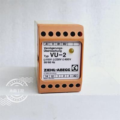 原装德国ZIEHL-ABEGG继电器VU-2 115V 230V 400V 50/60Hz 现询价