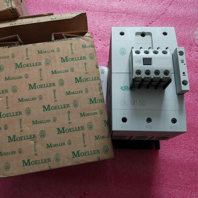 原装正品金钟穆勒接触器DILM150带辅助触头DILM150-XHI22 现询价