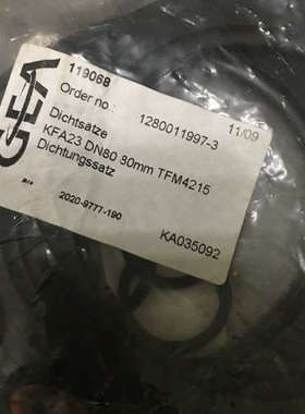 GEA KFA23 DN80 80mm TFM4215 Dichtungssatz议价