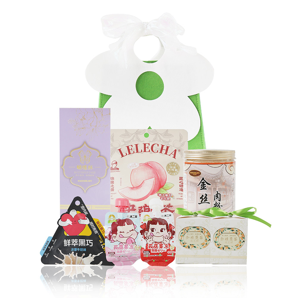 绿色春天花花手提袋新款春天高档实用礼物送闺蜜生日端午伴手礼