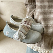 新品 休闲鞋 全包一脚蹬勃肯鞋 百搭款 2026正流行懒人鞋 绵羊盒子春季