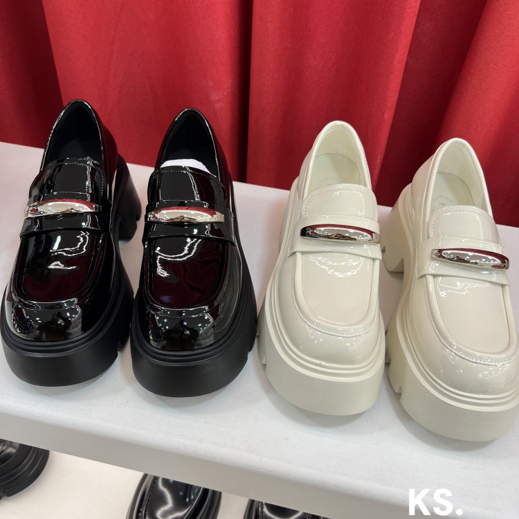 t31欧洲站欧货女鞋真皮超轻厚底增高舒适爆款乐福鞋时尚单鞋7.5cm,女鞋,乐福鞋（豆豆鞋）,淘宝优惠券,粉丝福利购,淘宝优惠卷