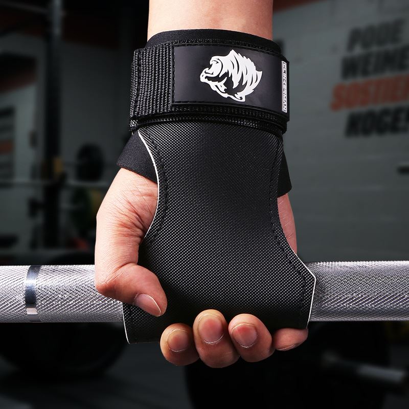 PVC专业健身助力带硬拉护腕