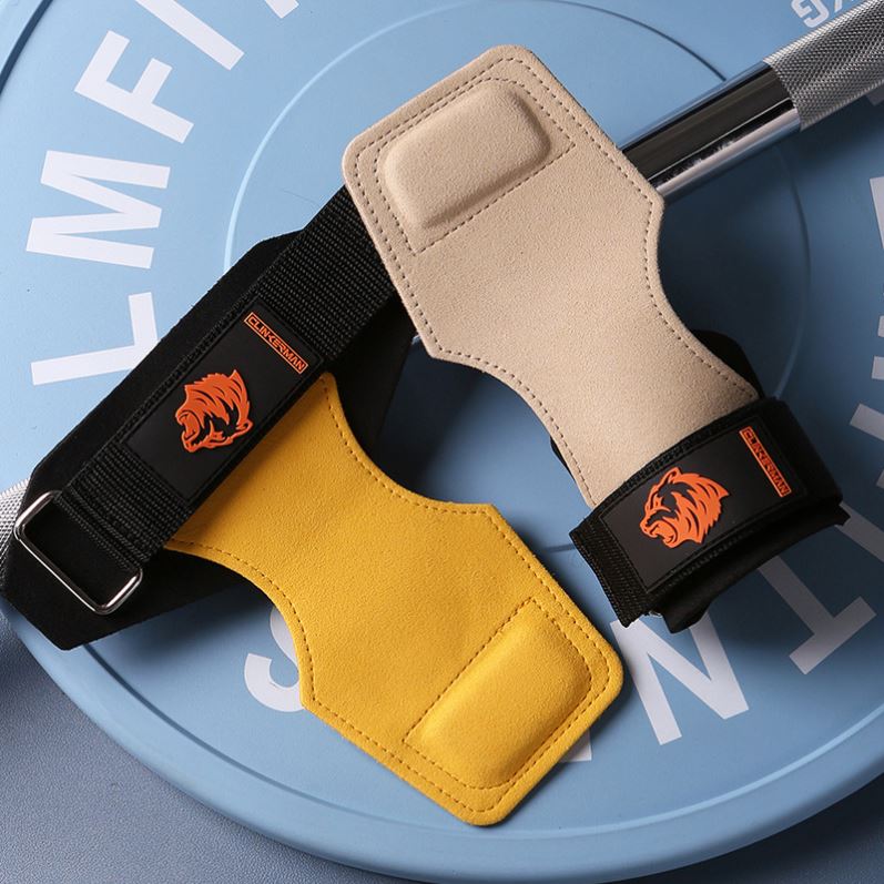 双层超纤健身助力带硬拉健身