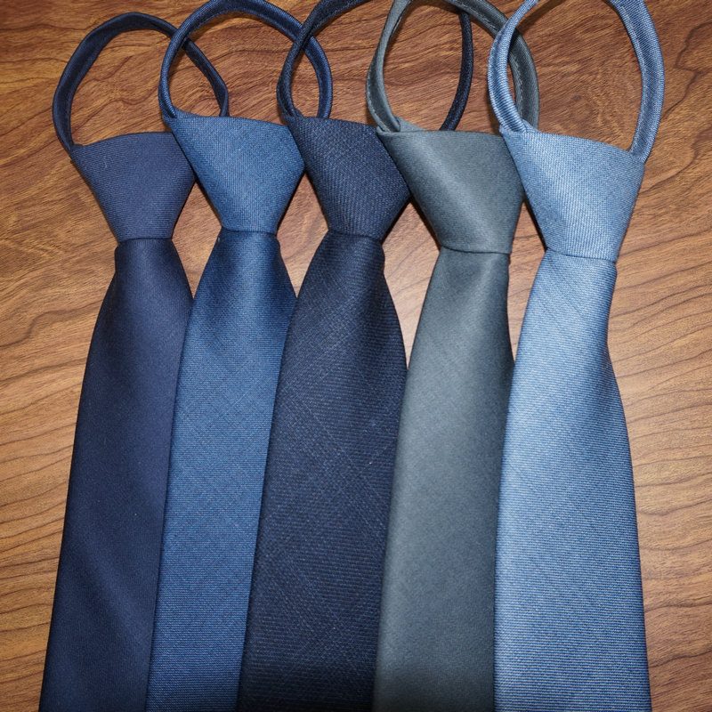 卡其色细腻拉链领带羊毛职业工装