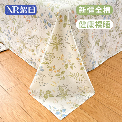 新疆棉床单单件纯棉100全棉夏季