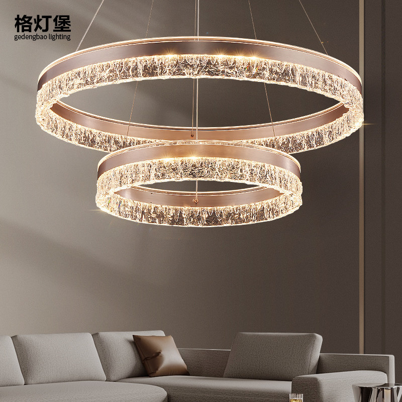 意式极简客厅吊灯现代简约大厅灯轻奢高级感餐厅卧室灯2025年新款