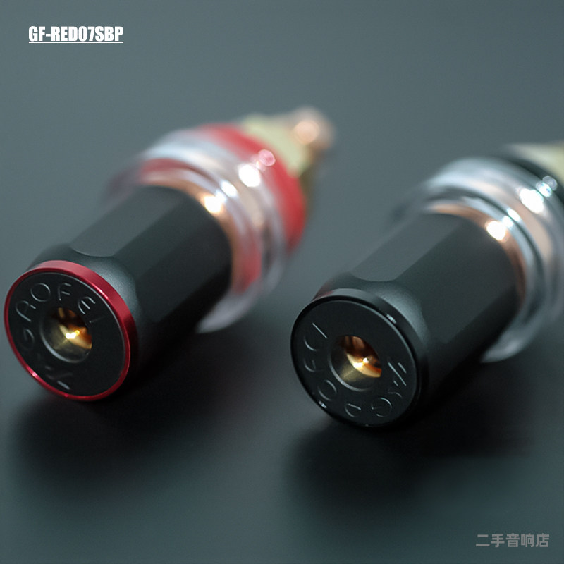 高非音箱功放接线柱纯铜端子胆机音响输出发烧喇叭插座短柱免焊接