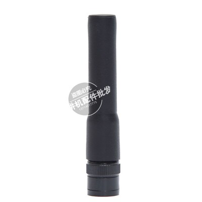 SF20软天线黑色UV双段Q9卡口BNC头适配IC-V8 V82 V85 V80 C450