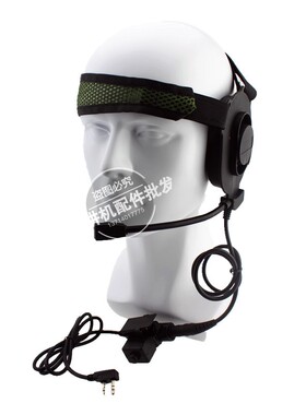 英军Bowman对讲机单边战术耳机HD-01+U94PTT套装特种兵野战CS装备