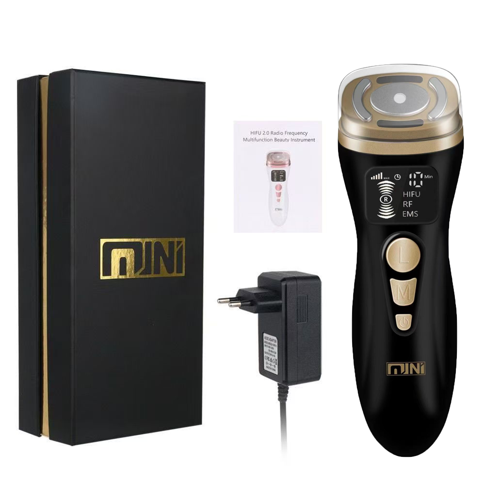 跨境二代Mini超声刀HIFU超声波导入仪EMS微电流提拉嫩肤美容仪器