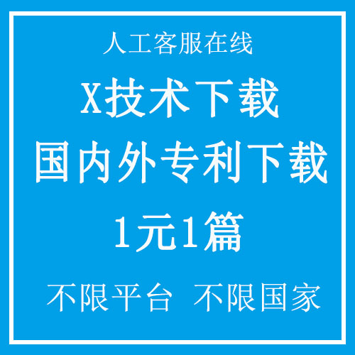 X技术国内专利国外专利中外专利全文查询代下载全球专利下载-封面