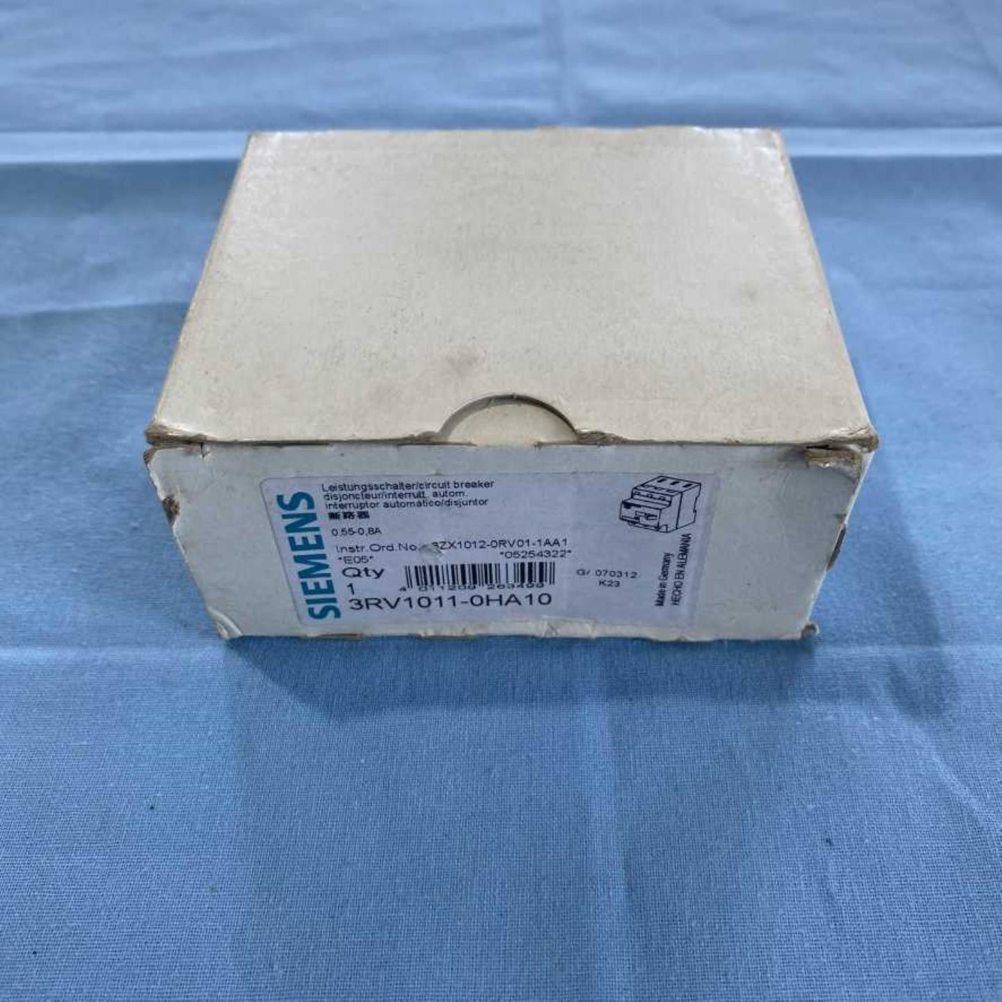 西门子电动机保护断路器3RV1011-OHA10塑料外壳式断路器询价