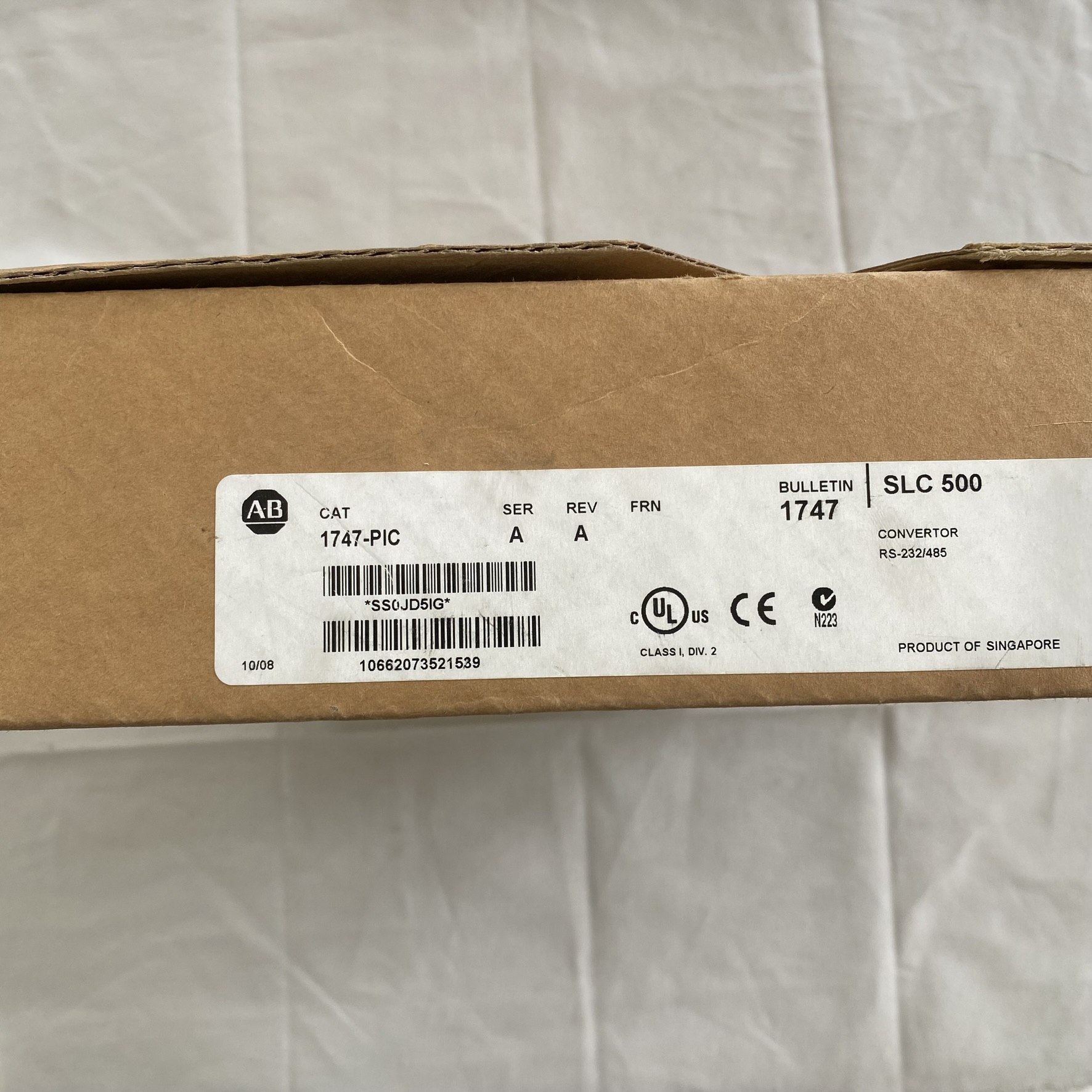 AB 罗克韦尔 SLC 500 1747-PIC PLC 可编程控制器 通讯模块询价