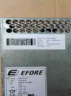 岚岚机械ABB机器人配件DSQC626A 3HAC026289-00询价