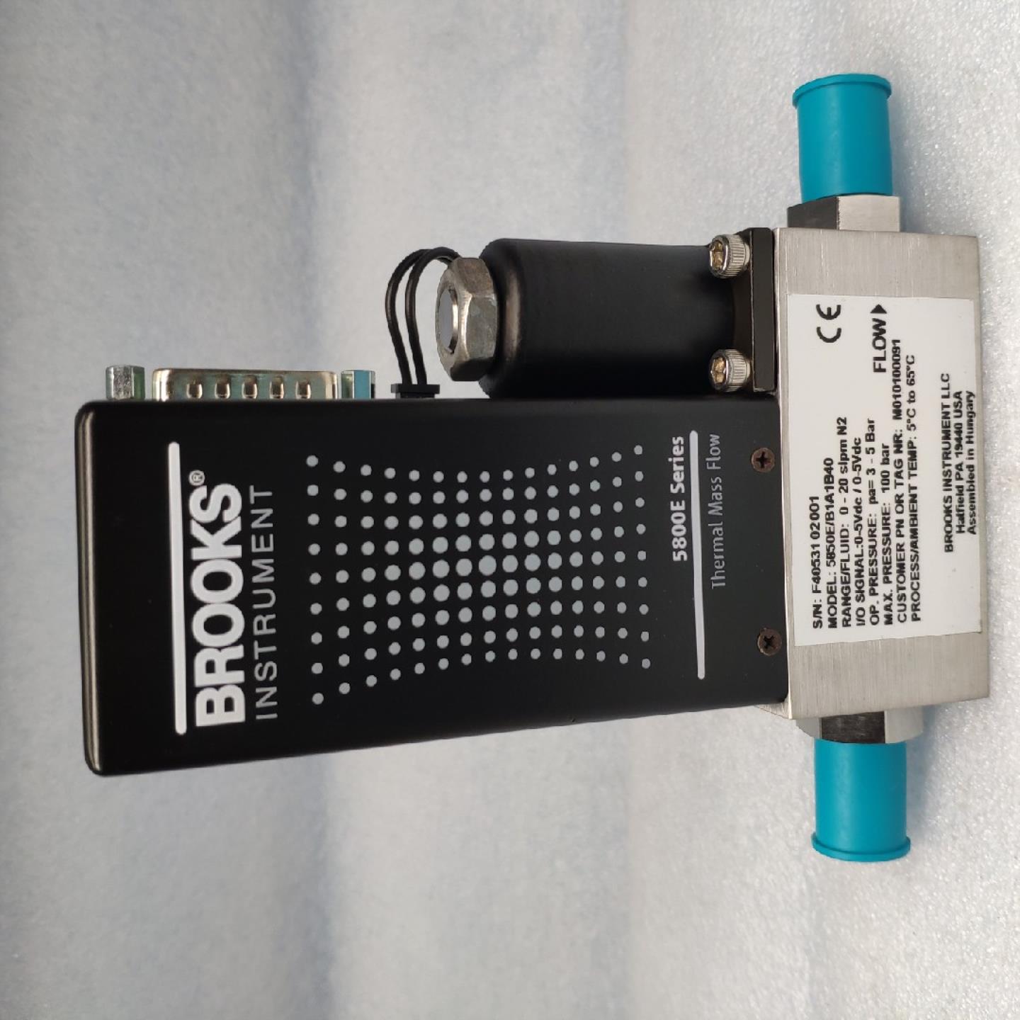 BROOKS布鲁克斯气体质量流量计 5850EB1A1B40 0-20slpm N2 询价