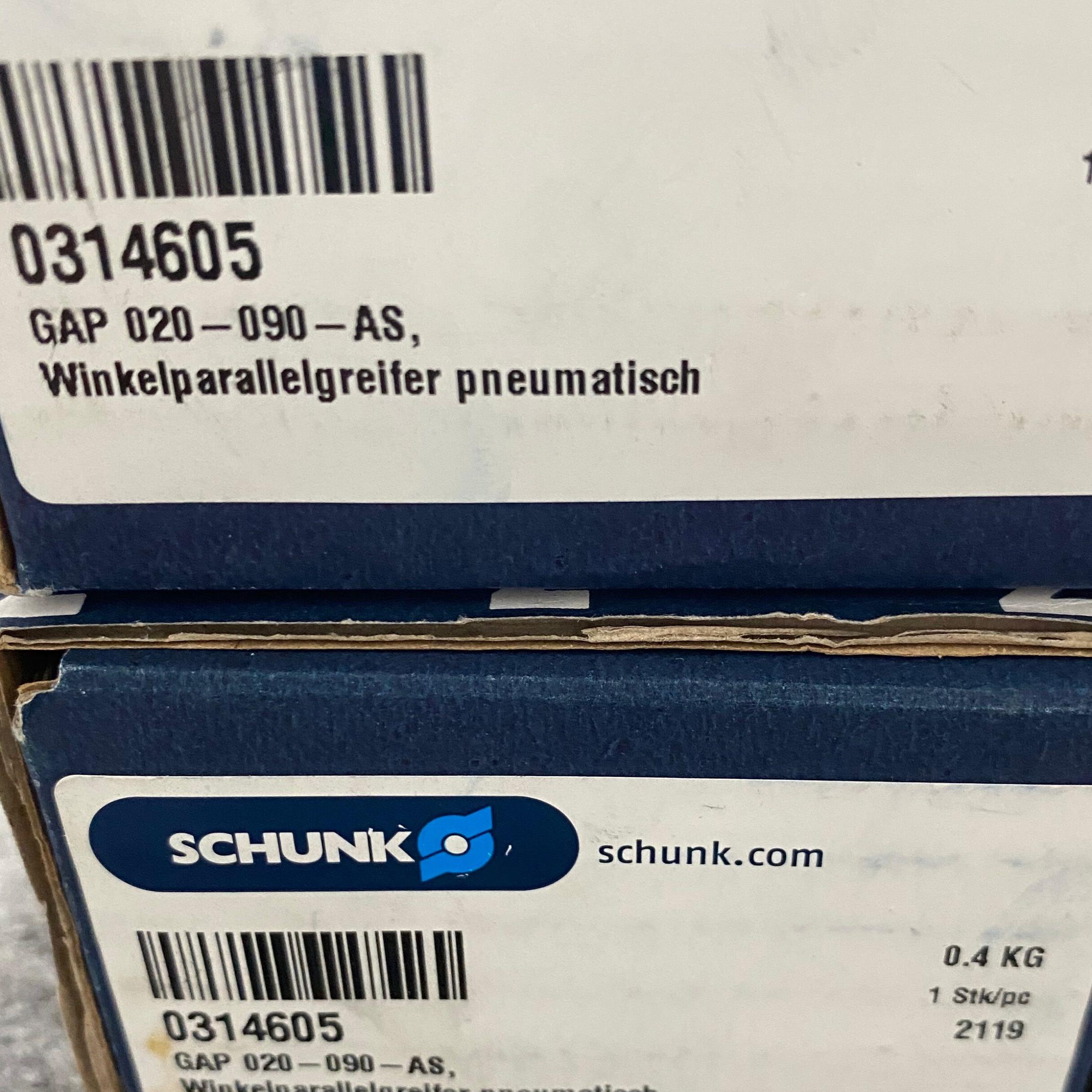 现货SCHUNK雄克全新正品GAP 020-090-AS 0314605气缸询价
