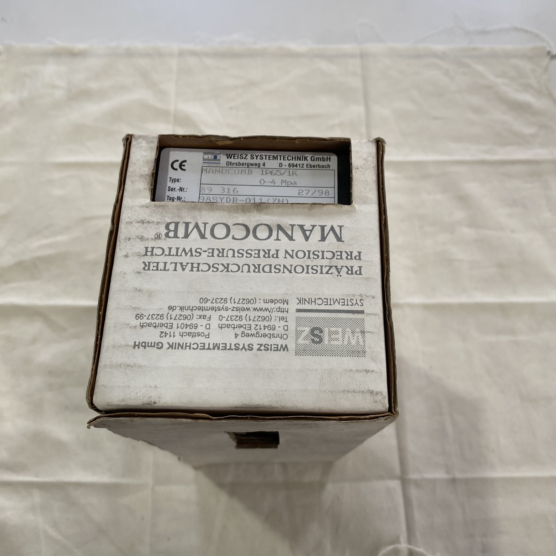 PINTER压力开关MANOCOMB IP651K 0-4MPA压差开关询价