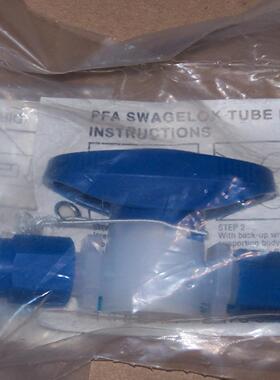 SWAGELOKPFA 旋塞阀14 in  PFA-43S4全新进口询价